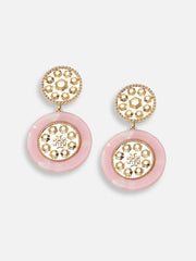 Gold Plated Party Designer Drop Earring