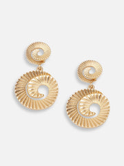 Gold Plated Party Designer Drop Earring