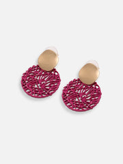 Gold Plated Party Designer Drop Earring