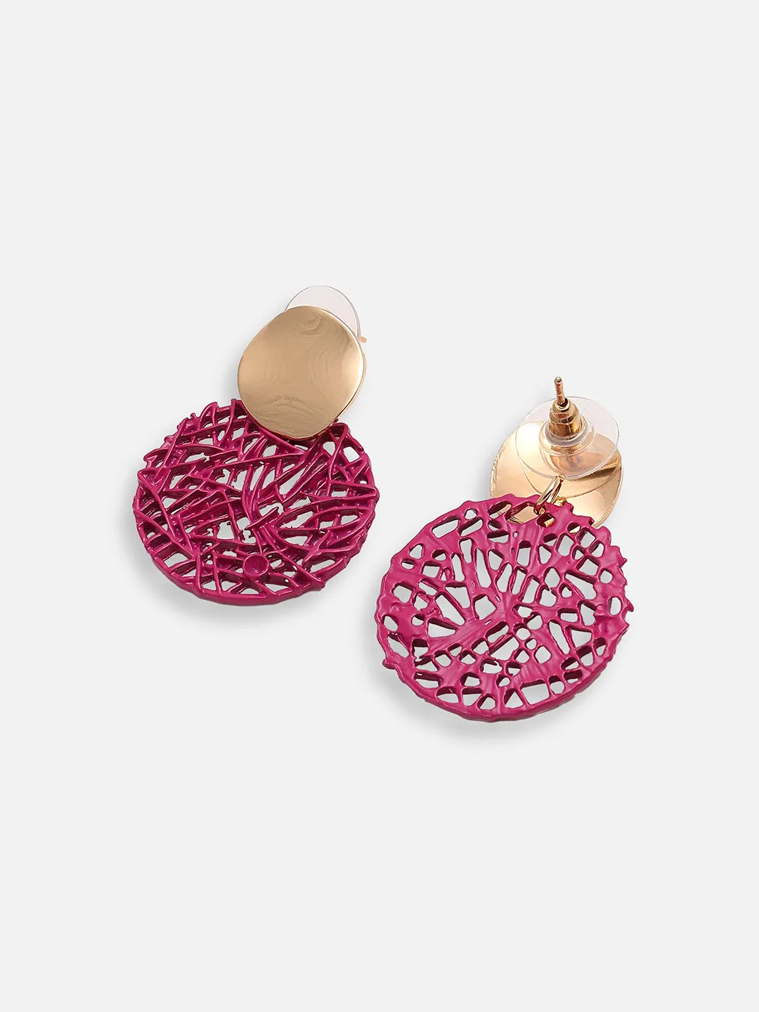 Gold Plated Party Designer Drop Earring