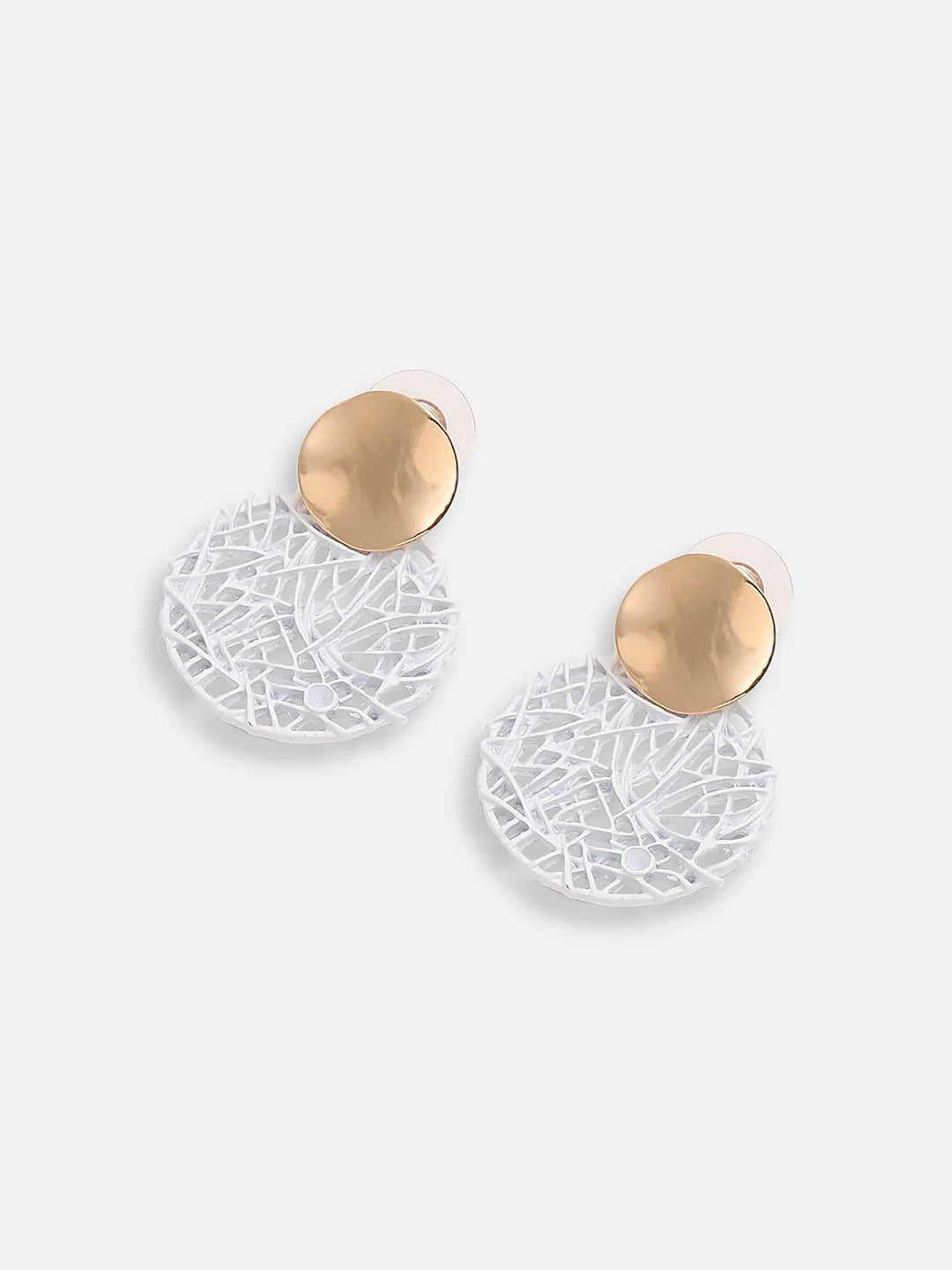 Gold Plated Party Designer Drop Earring