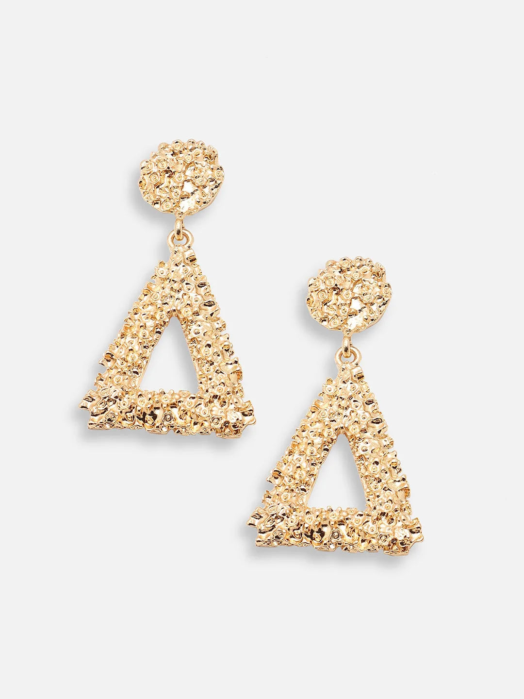 Gold Plated Party Designer Drop Earring