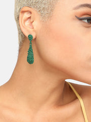 Gold Plated Party Designer Drop Earring