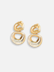 Gold Plated Party Designer Drop Earring