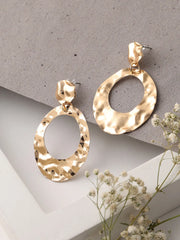 Gold Plated Party Designer Drop Earring