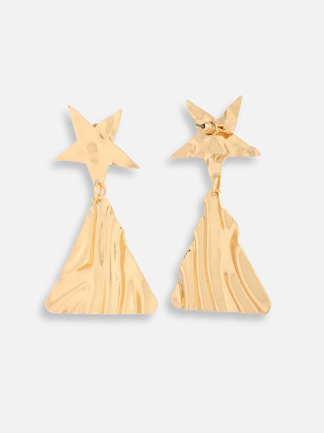 Gold Plated Party Designer Drop Earring