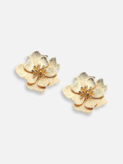 Gold Plated Party Designer Stone Stud