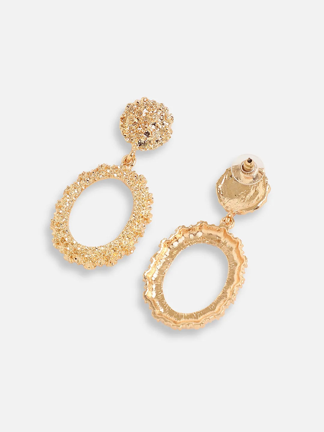 Gold Plated Party Designer Drop Earring