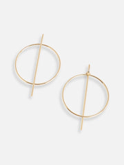 Gold Plated Designer Stone Party Drop Earring