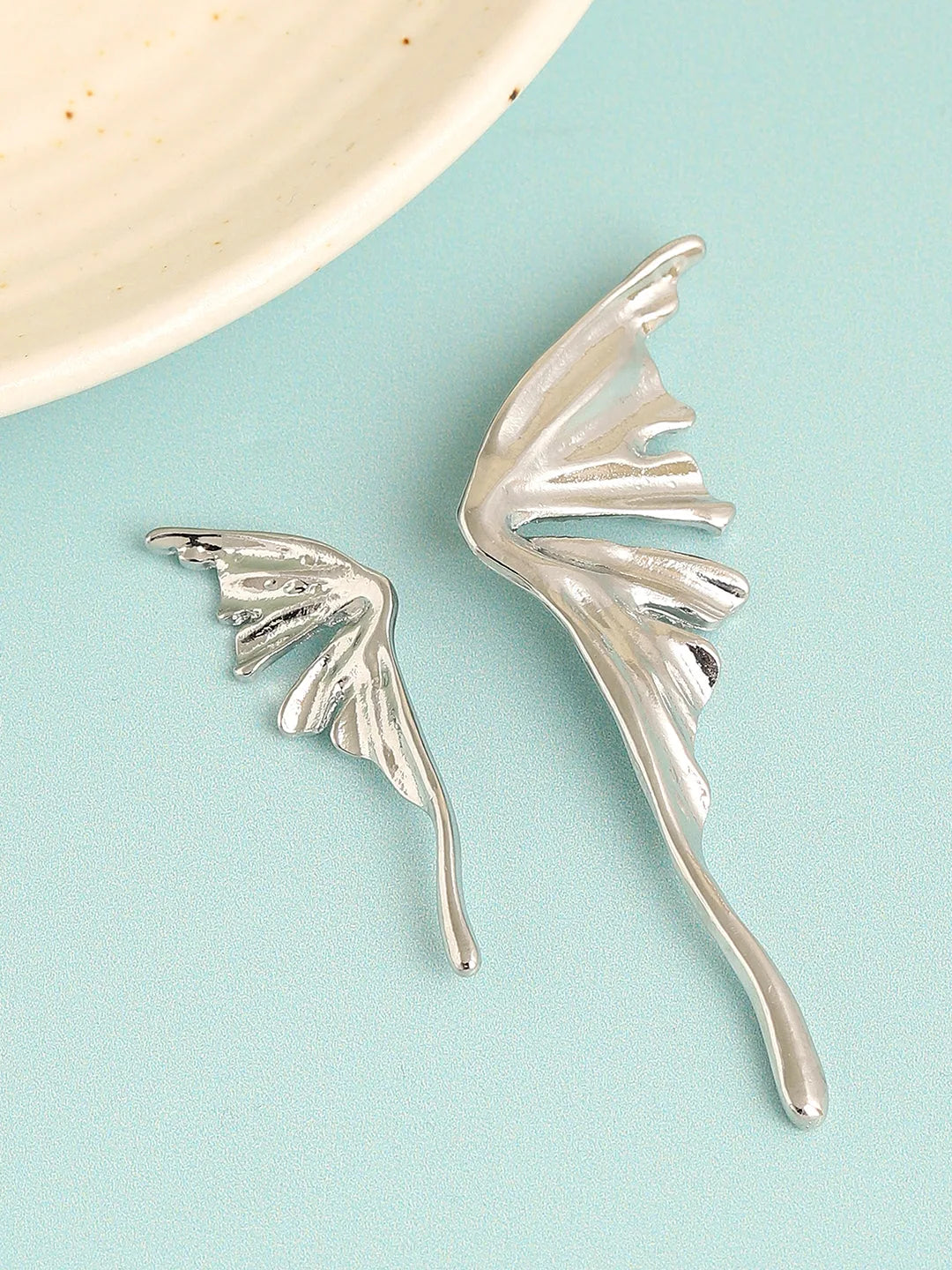 Silver Plated Designer Party Stud