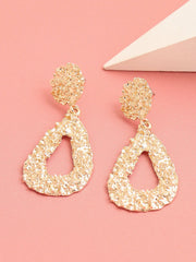 Gold Plated Designer Stone Party Drop Earring