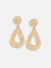 Gold Plated Designer Stone Party Drop Earring