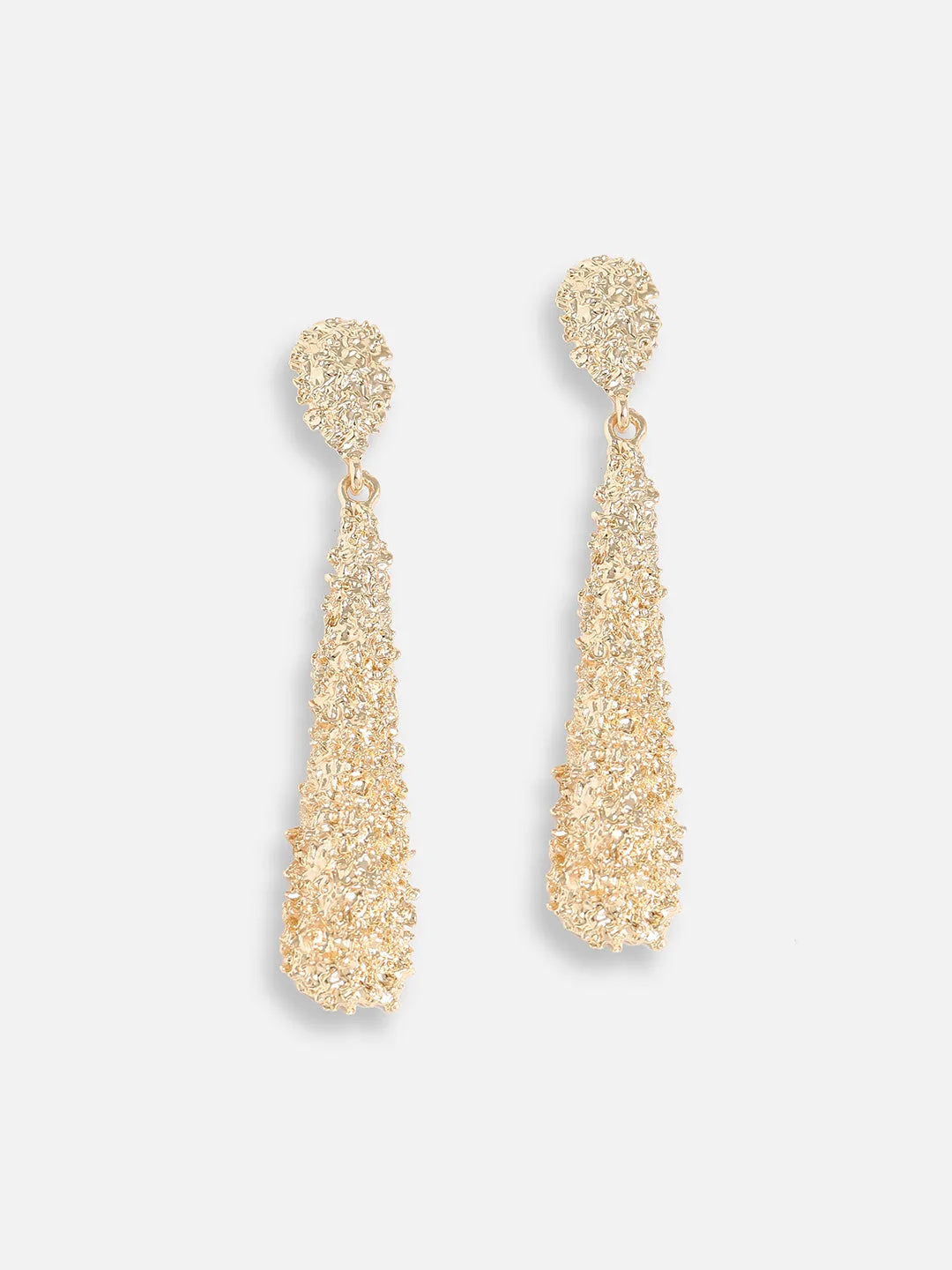 Gold Plated Designer Stone Party Drop Earring