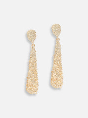 Gold Plated Designer Stone Party Drop Earring