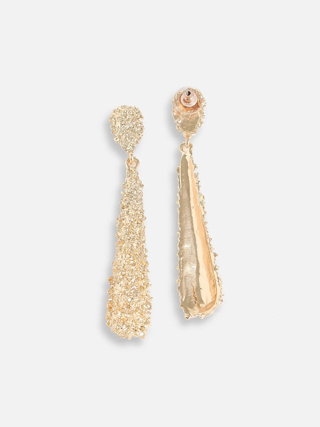 Gold Plated Designer Stone Party Drop Earring