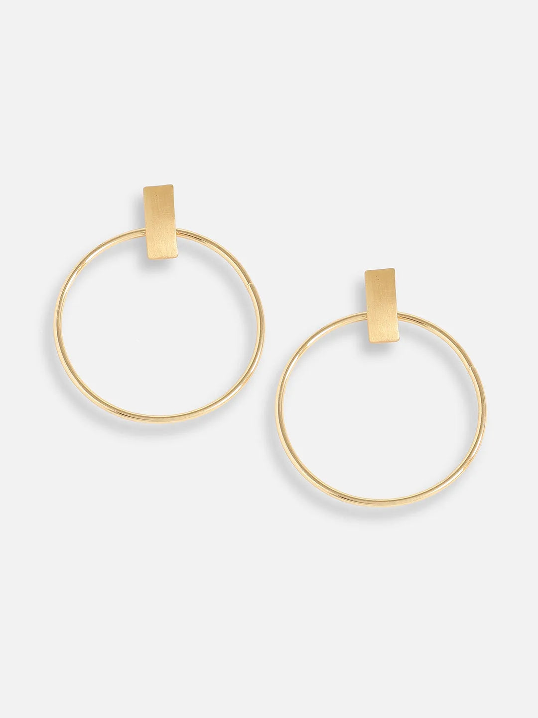 Gold Plated Designer Party Drop Earring