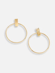 Gold Plated Designer Party Drop Earring