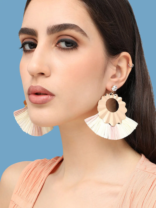 Gold Plated Designer Party Drop Earring