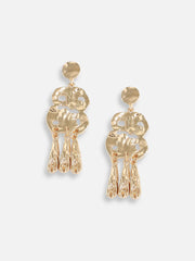 Gold Plated Designer Party Drop Earring