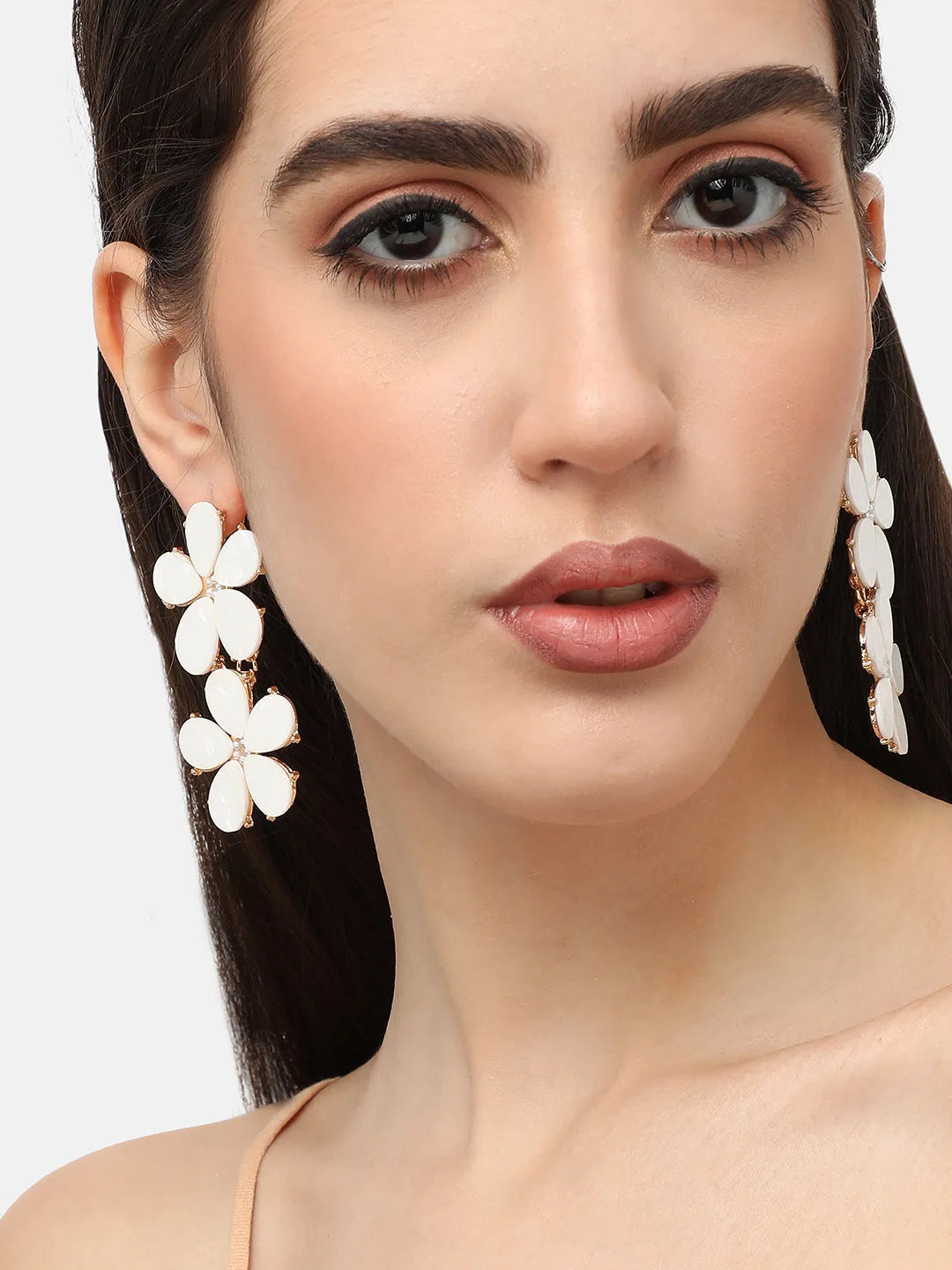 Gold Plated Designer Party Drop Earring