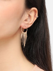 Gold Plated Designer Party Drop Earring