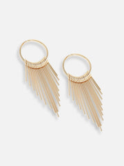 Gold Plated Designer Party Drop Earring