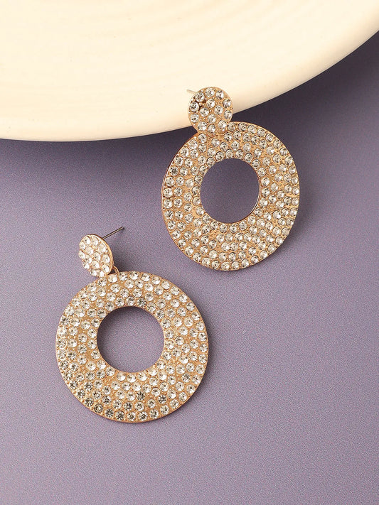 Gold Plated Designer Casual Drop Earring