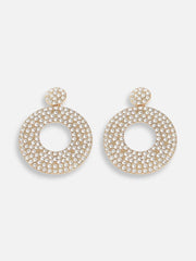 Gold Plated Designer Casual Drop Earring