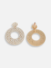 Gold Plated Designer Casual Drop Earring