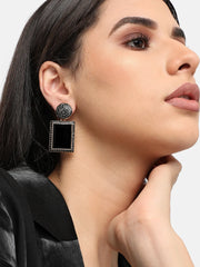 Gold Plated Designer Stone Party Drop Earring