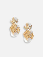 SOHI - Silver Plated Designer Stone Party Drop Earring