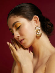 Gold Plated Designer Party Drop Earring