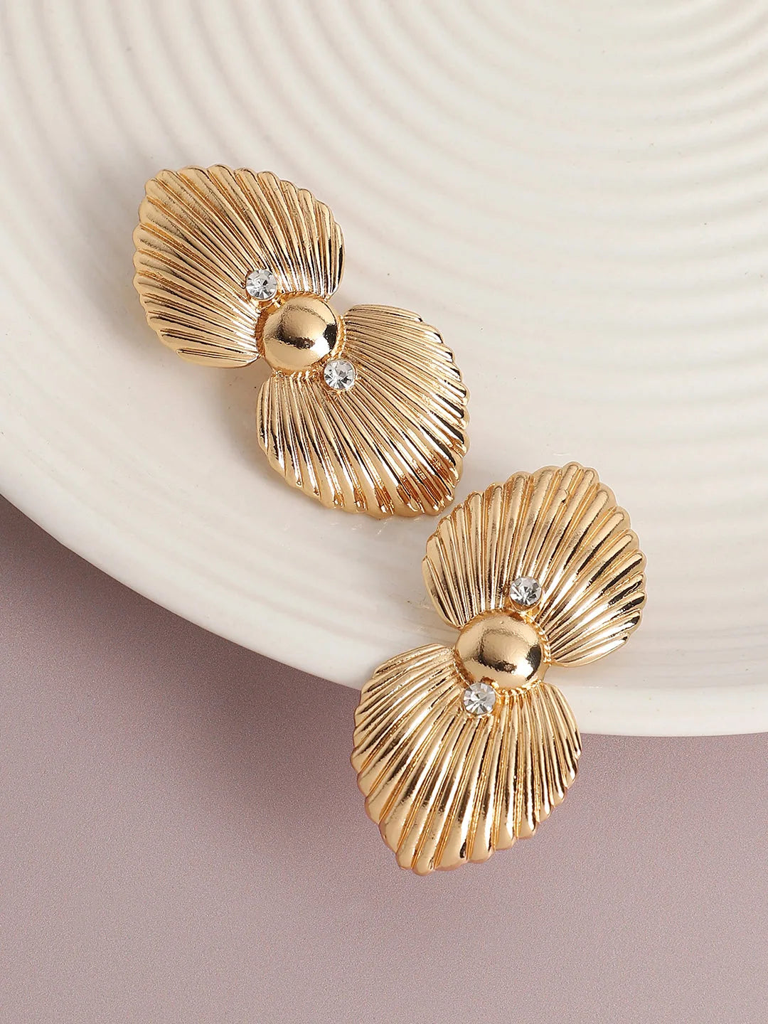 Gold Plated Designer Party Drop Earring