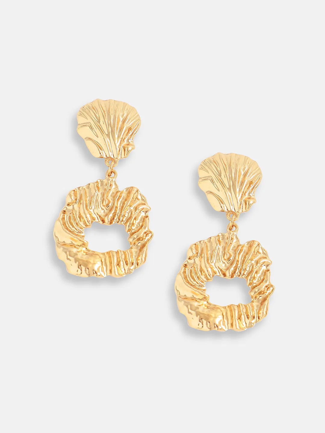 Gold Plated Designer Party Drop Earring