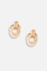 Gold Plated Designer Casual Drop Earring