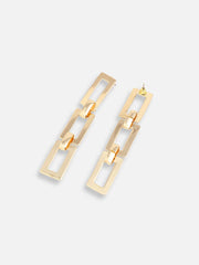 Gold Plated Party Designer Drop Earring