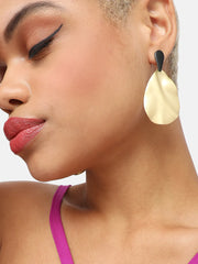 Gold Plated Party Designer Drop Earring