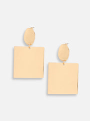 Gold Plated Party Designer Drop Earring