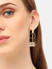 Gold Plated Party Designer Drop Earring