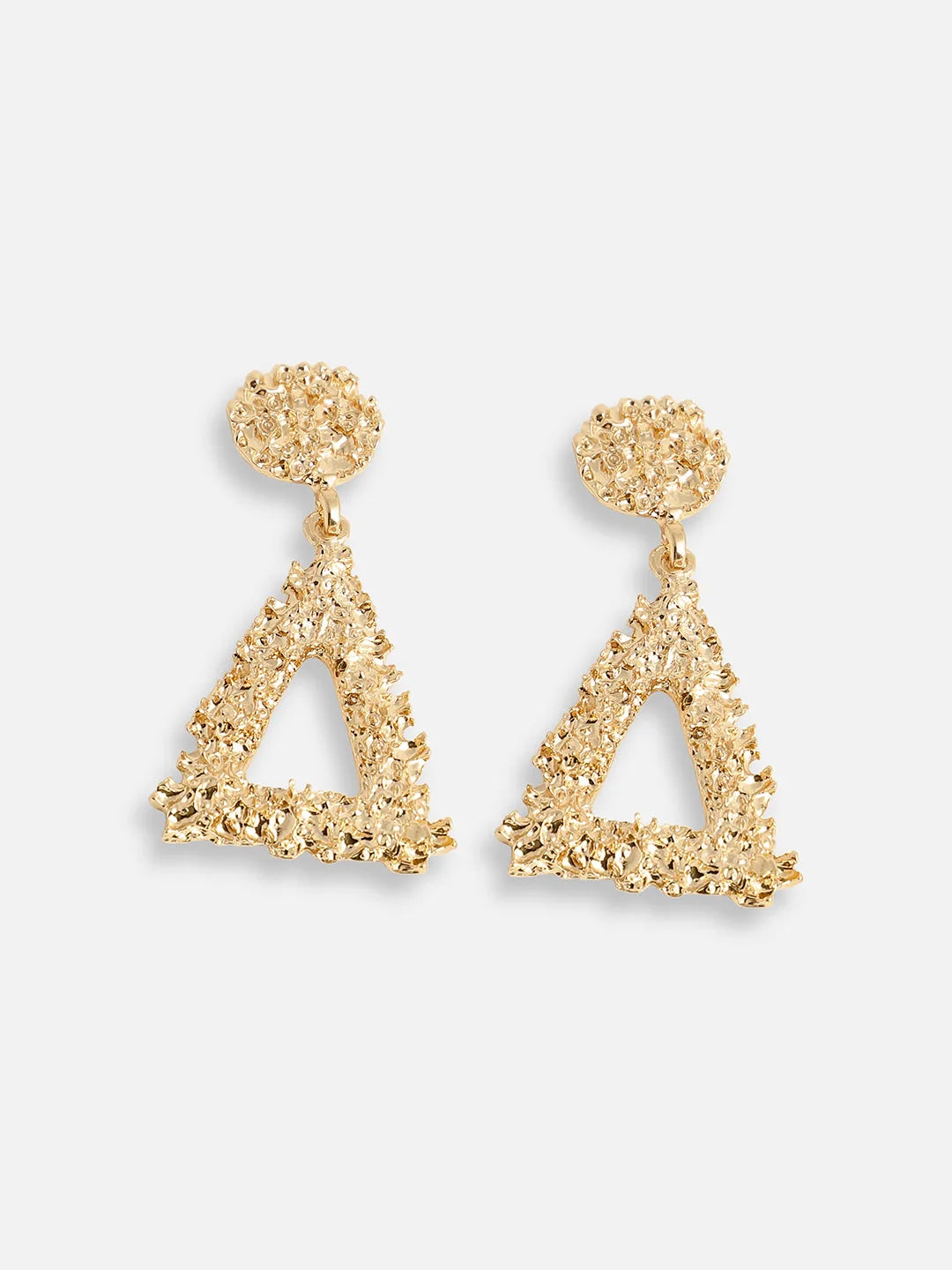 Gold Plated Party Designer Drop Earring