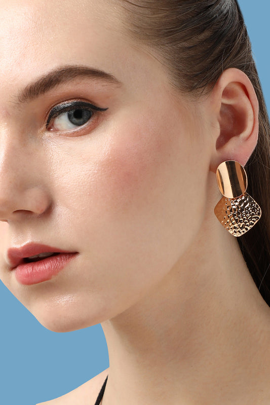 Gold Plated Designer Party Drop Earring