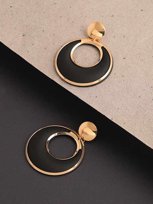 Gold Plated Party Designer Drop Earring