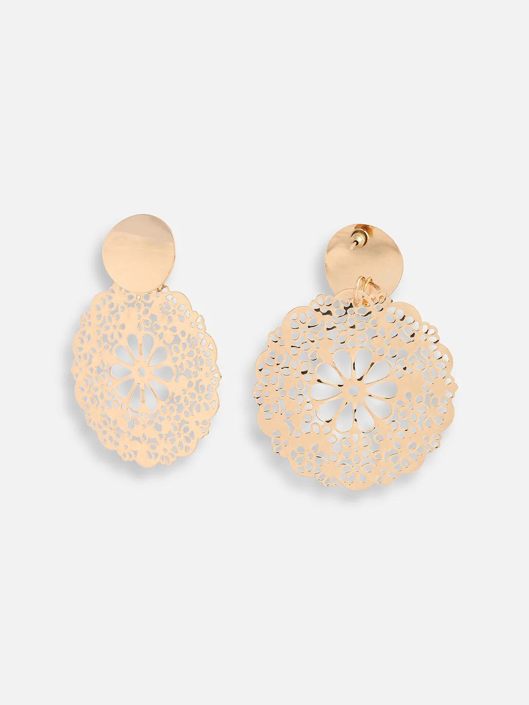 Gold Plated Party Designer Drop Earring