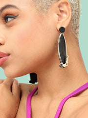 Gold Plated Party Designer Drop Earring