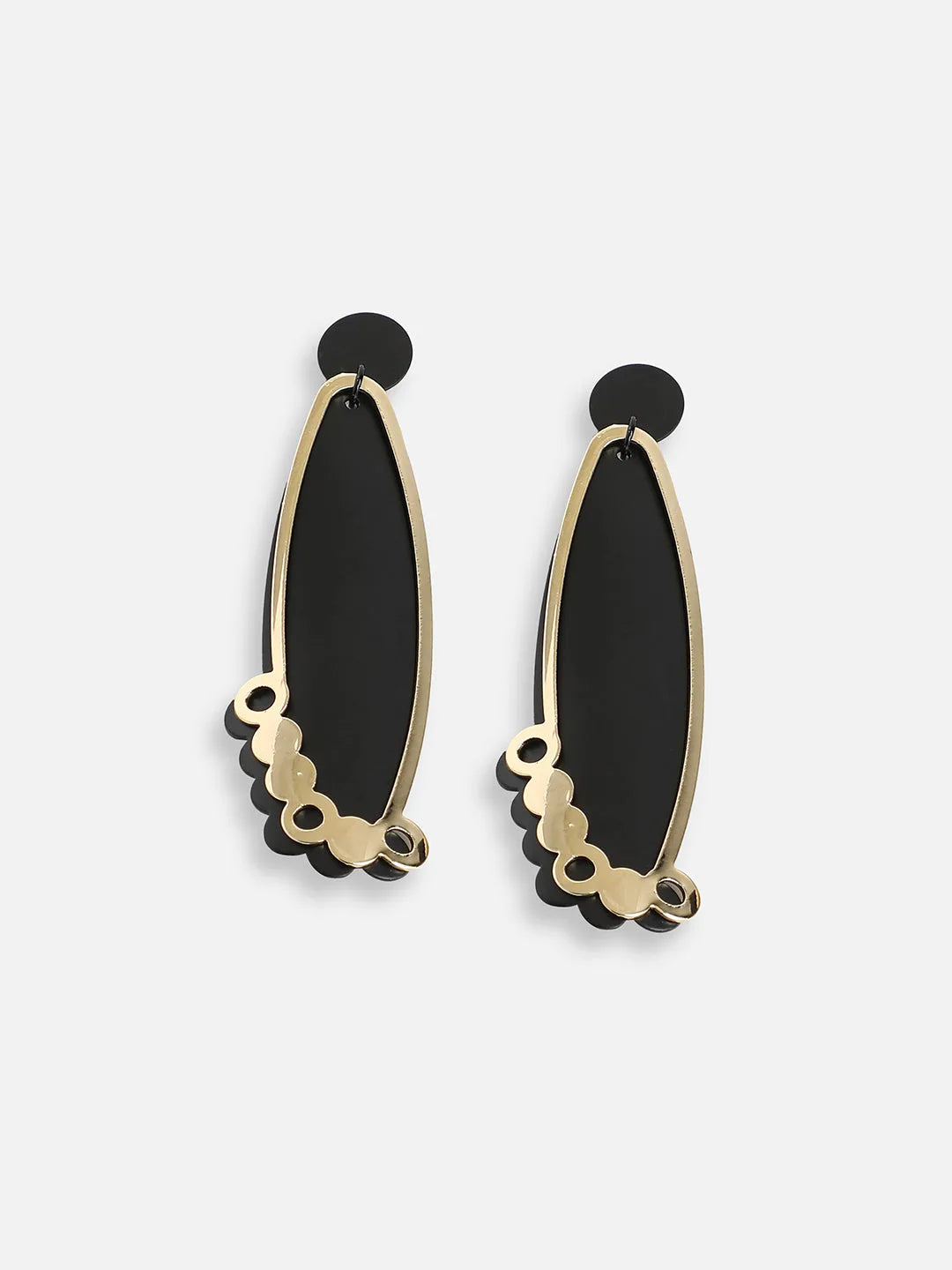 Gold Plated Party Designer Drop Earring