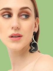 Gold Plated Party Designer Drop Earring