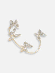 Gold Plated Party Designer Stone Ear Cuff