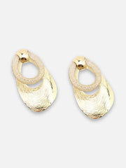 Gold Plated Party Designer Drop Earring