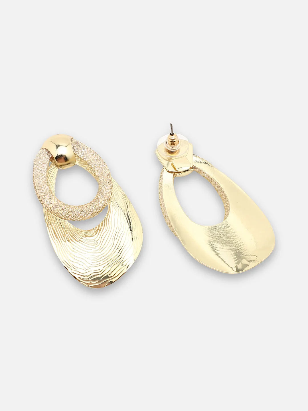 Gold Plated Party Designer Drop Earring