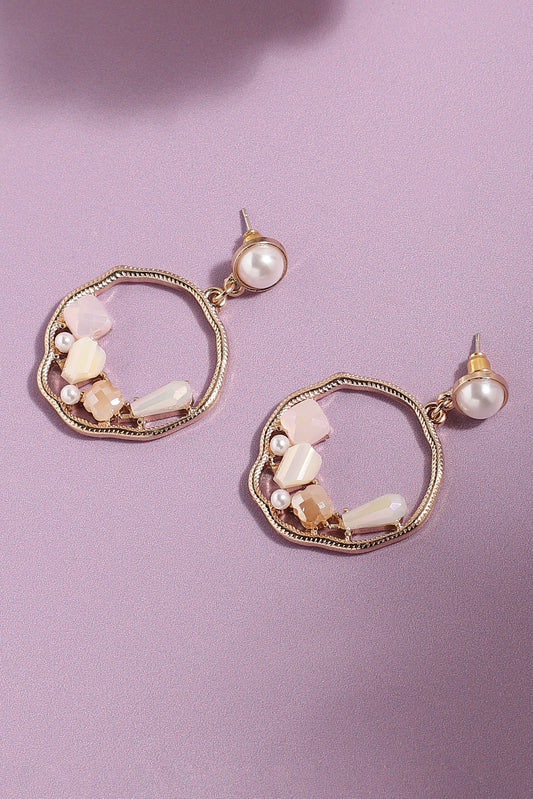 Gold Plated Pearls Casual Drop Earring